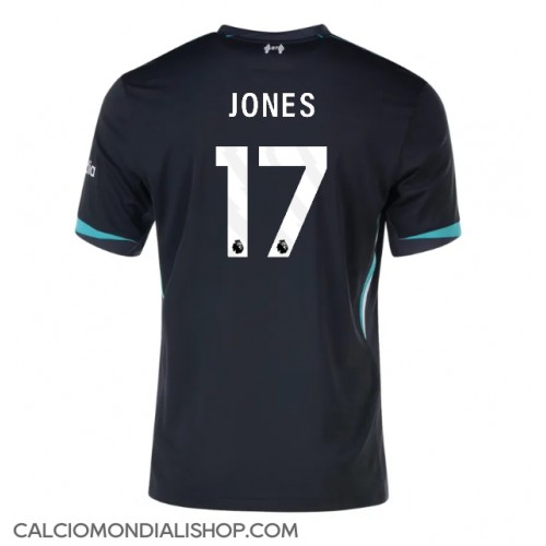 Maglie da calcio Liverpool Curtis Jones #17 Seconda Maglia 2024-25 Manica Corta